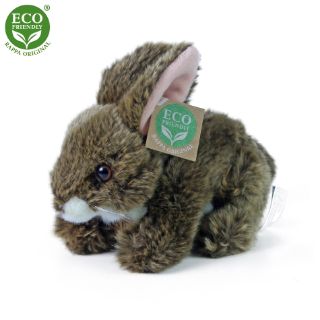 Obrázek z Králík hnědý ležící plyš 17 cm 